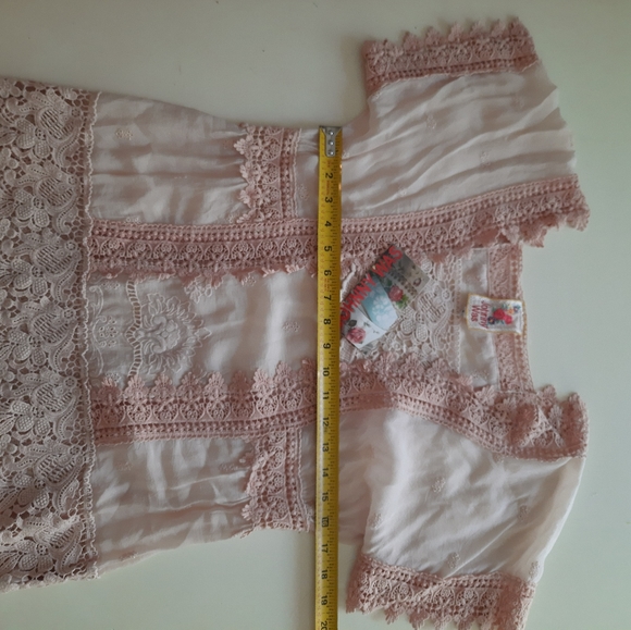 Johnny Was new light pink small embroidered blouse - Picture 5 of 10